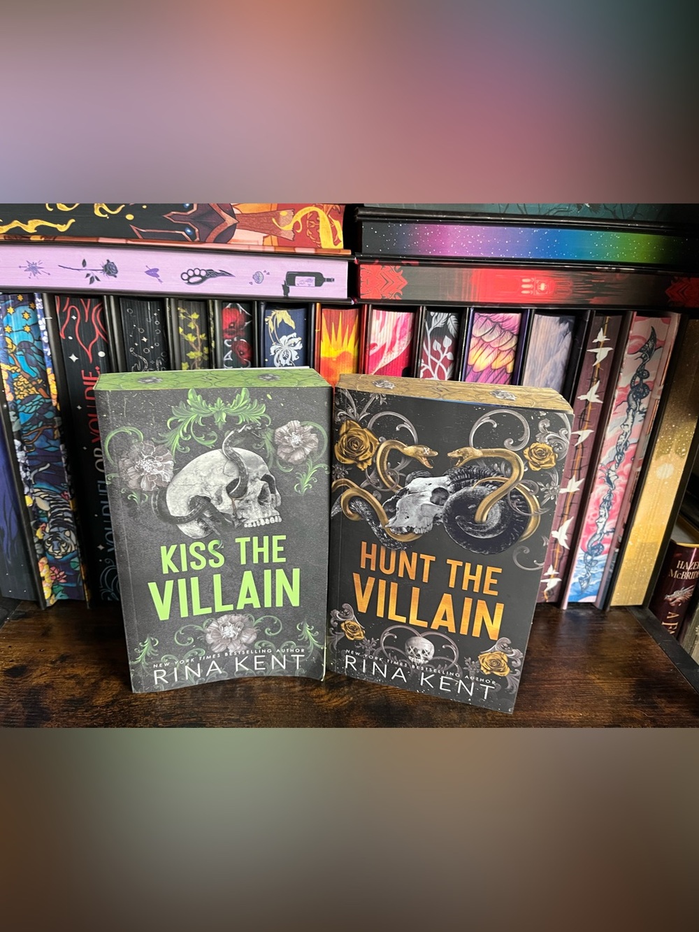 Kiss the Villain and Hunt the Villain by Rina Kent